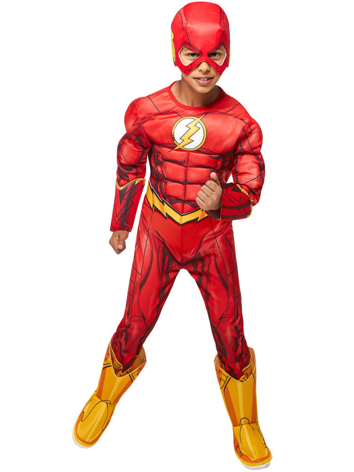 Kids Deluxe Flash Costume From Justice League