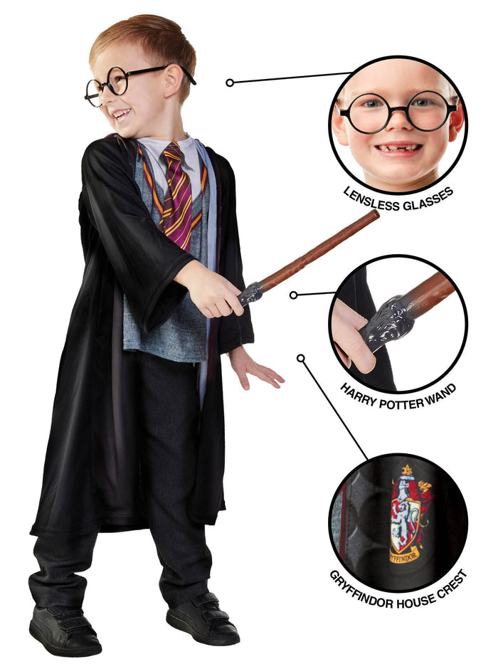 Kids Deluxe Harry Potter Gryffindor Robe Costume