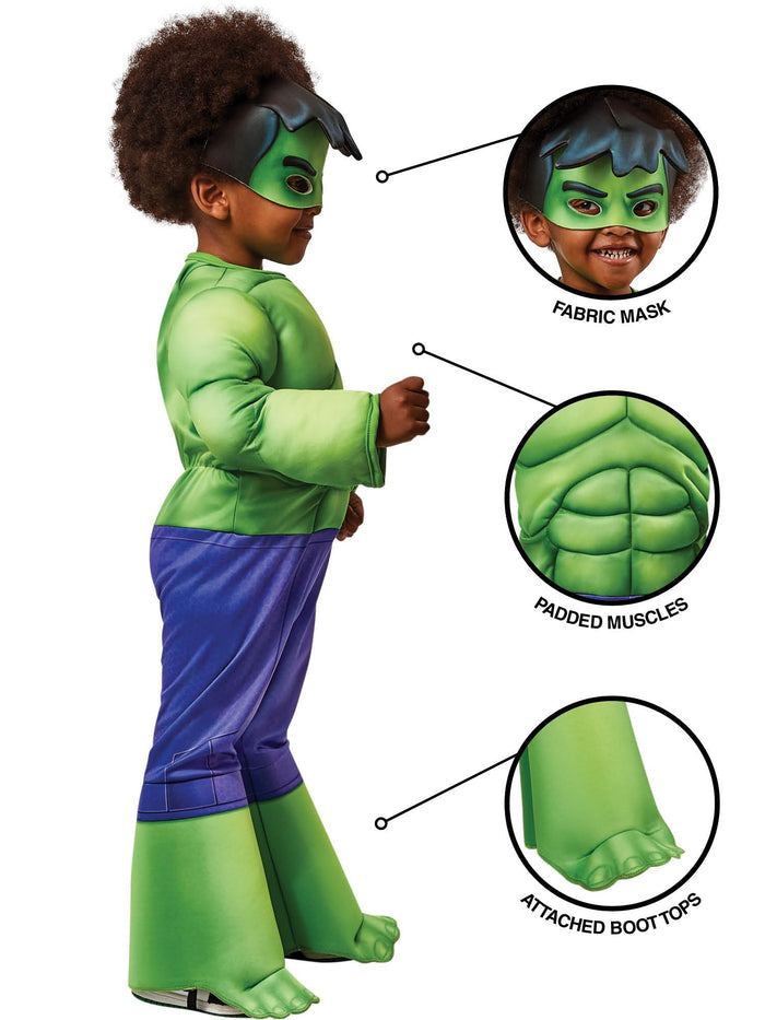 Kids Deluxe Hulk Costume From Marvel