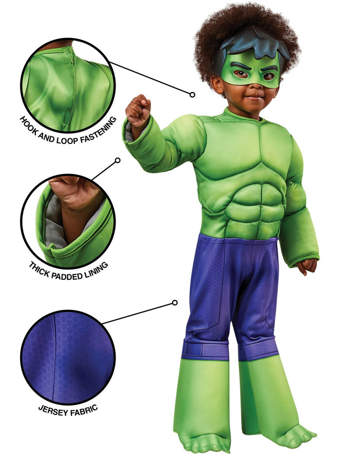 Kids Deluxe Hulk Costume From Marvel