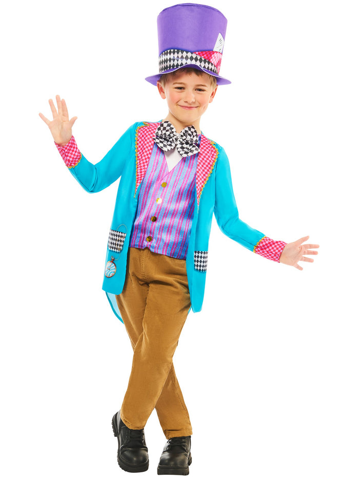 Kids Eccentric Hatter Costume
