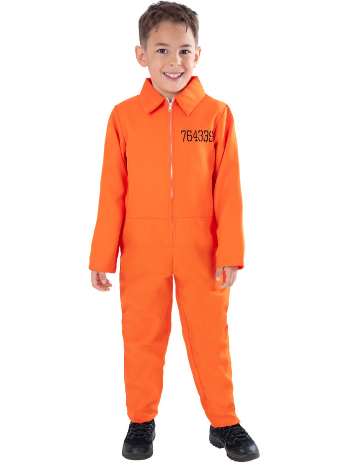 Kids Escaped Prisoner Costume
