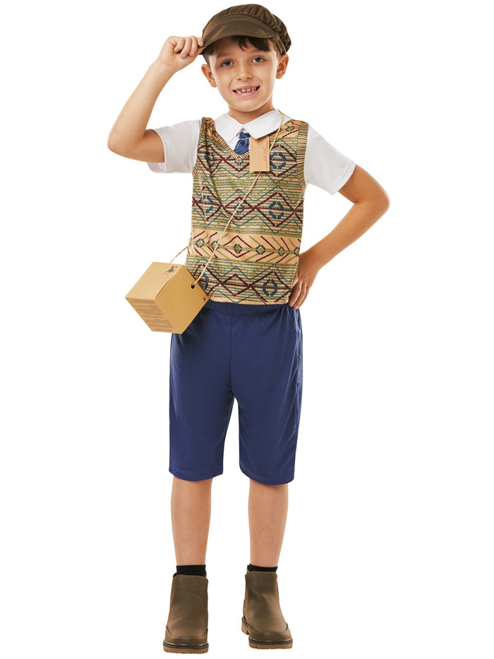 Kids Evacuee Boy Costume