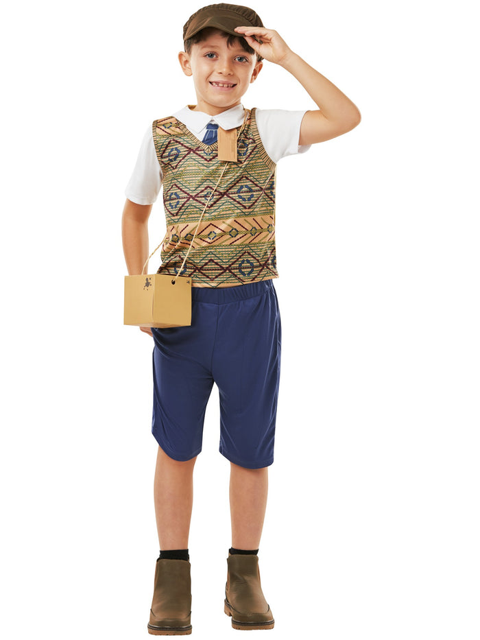 Kids Evacuee Boy Costume