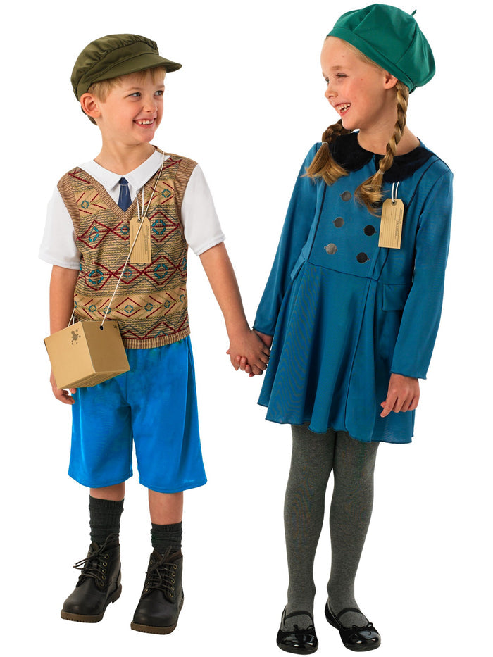 Kids Evacuee Boy Costume