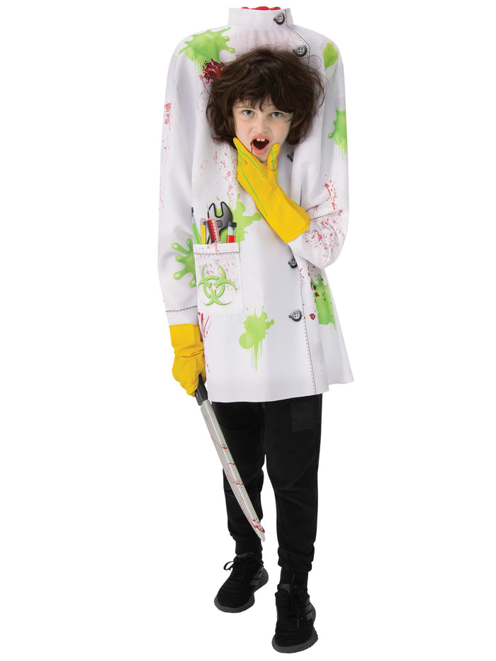 Kids Headless Scientist Costume