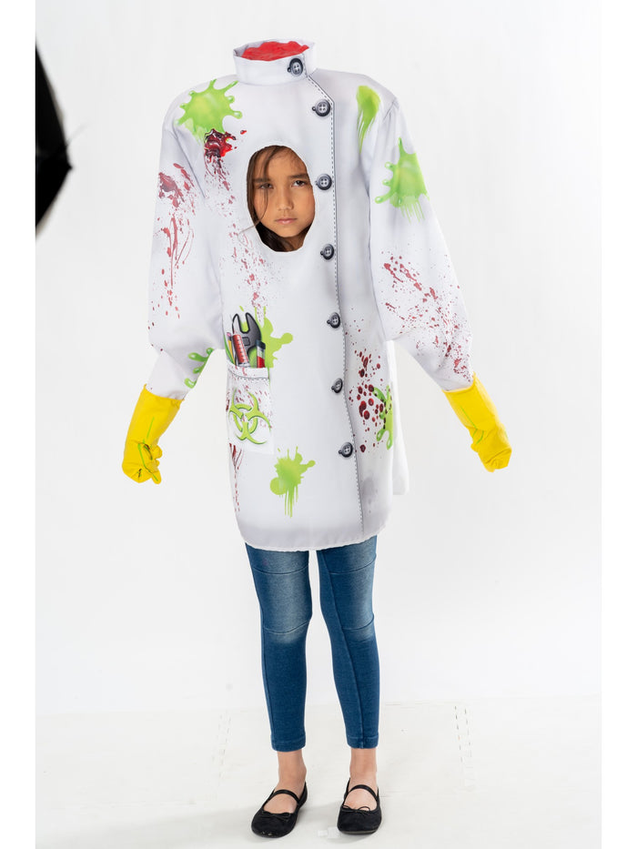 Kids Headless Scientist Costume