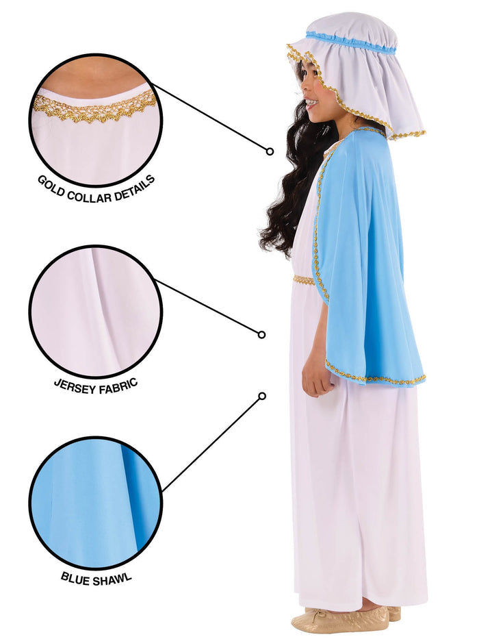 Kids Nativity Mary Costume