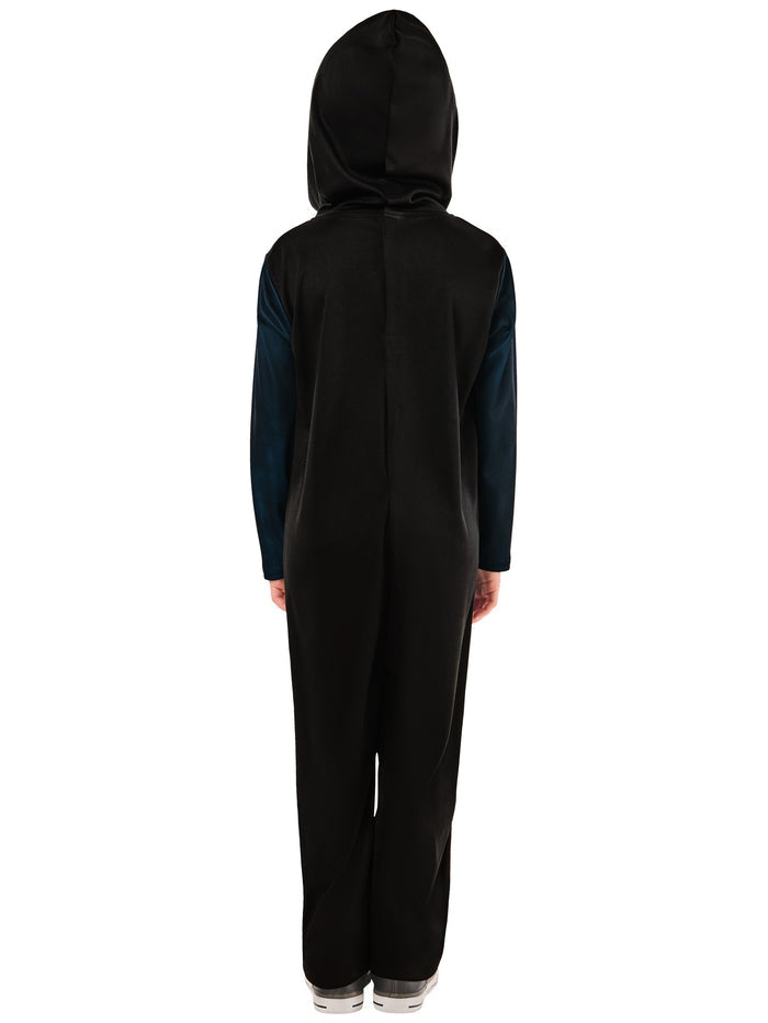 Kids Neon Green Skeleton Costume