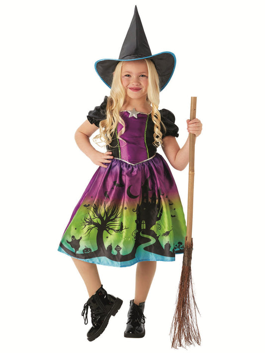 Kids Ombre Witch Costume