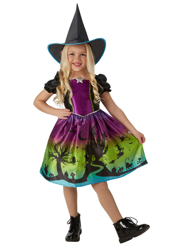Kids Ombre Witch Costume