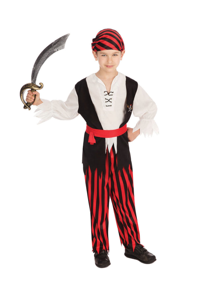 Kids Pirate Boy Jim Costume