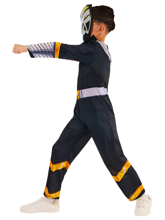 Kids Power Ranger Cosmic Fury Black Ranger Costume