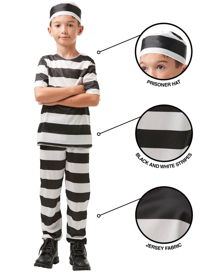 Kids Prisoner Costume