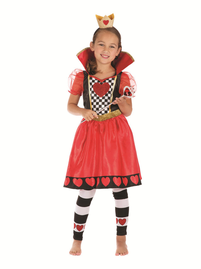 Kids Queen Of Hearts Costume
