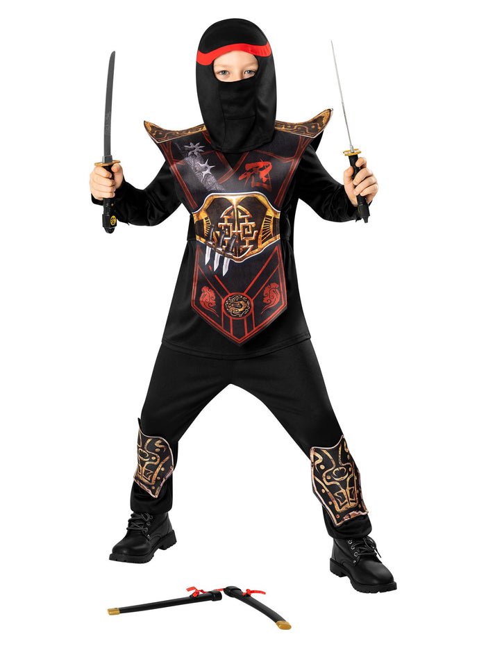 Kids Red Ninja Costume