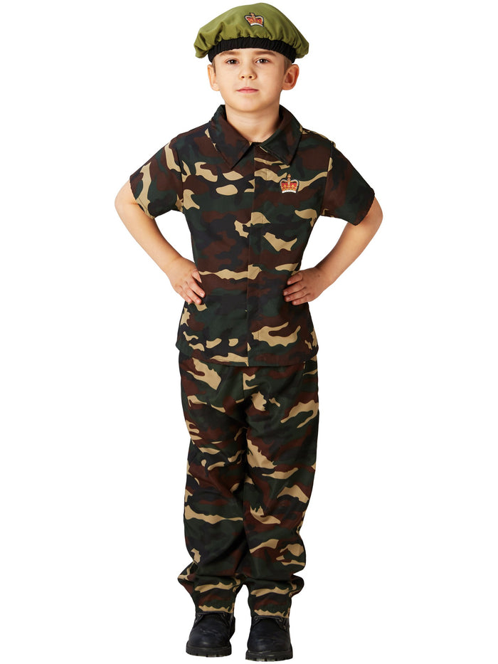 Kids Soldier Costume