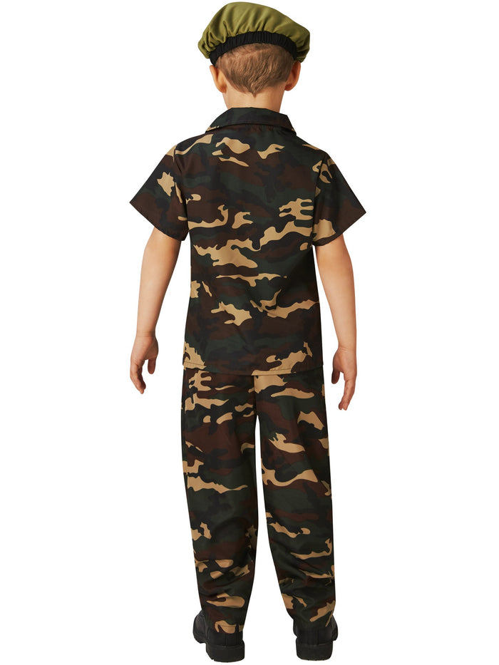 Kids Soldier Costume