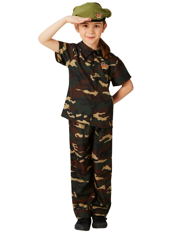 Kids Soldier Costume