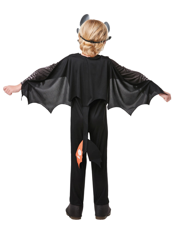 Kids Toothless Costume From How To Train Your Dragon: The Hidden World