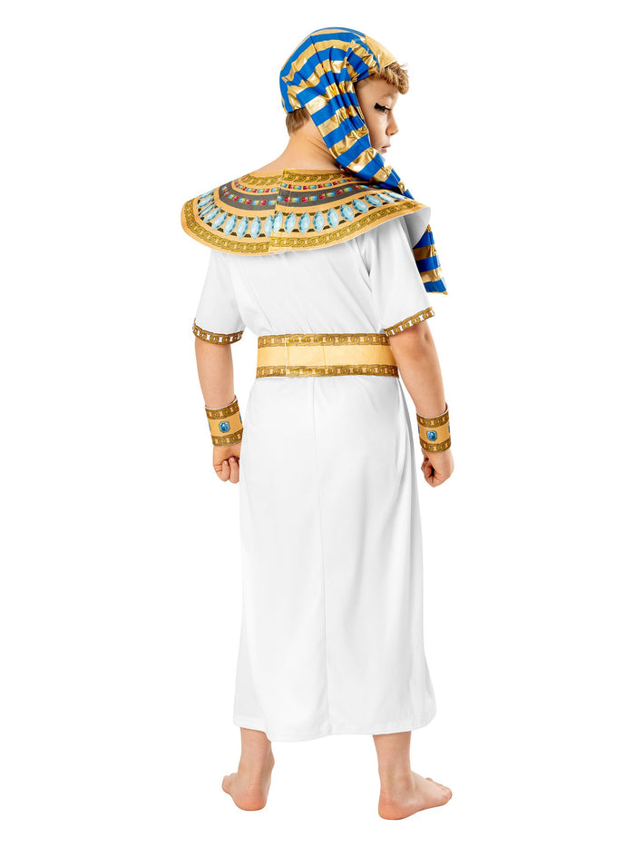 Kids White Pharaoh Boy Costume