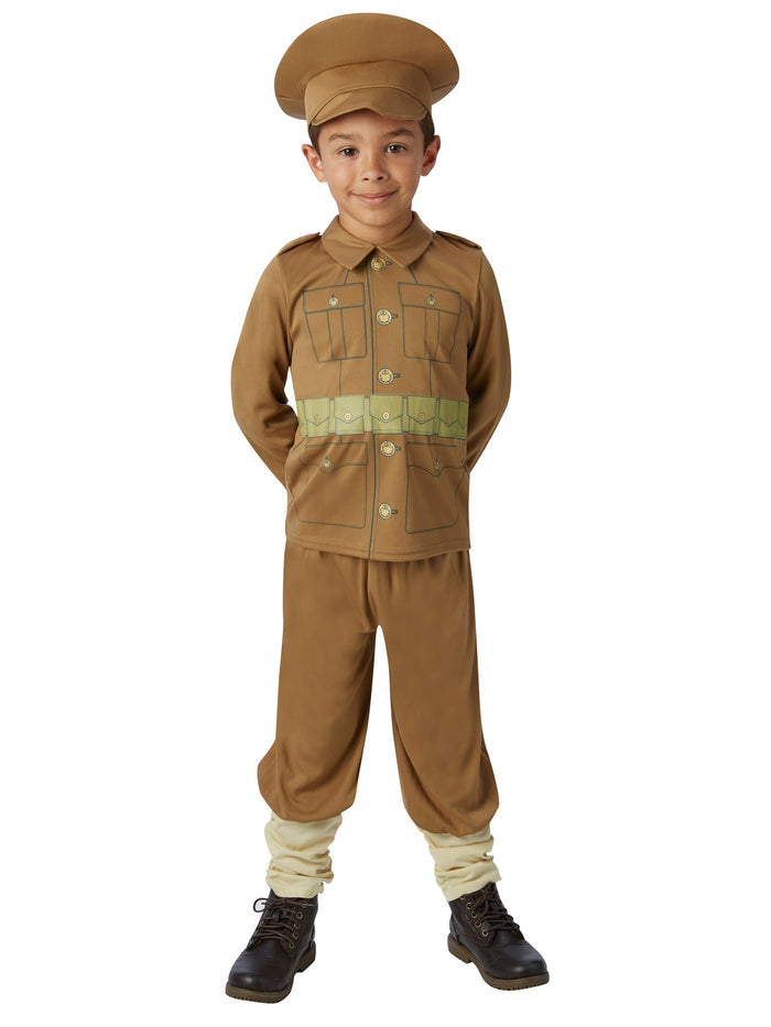 Kids WW1 Solider Costume