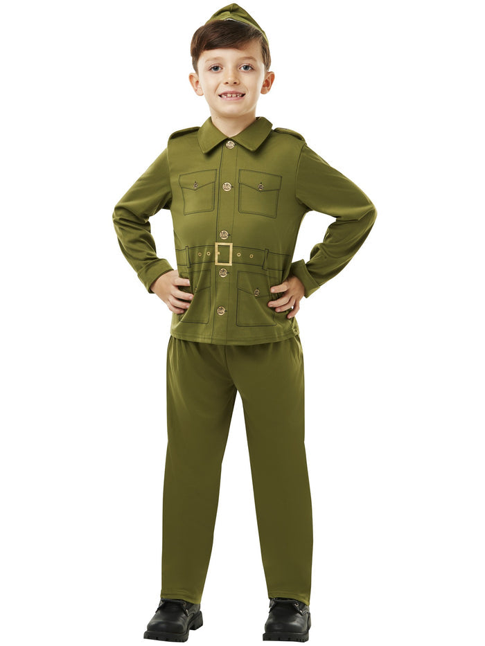 Kids WW2 Solider Costume