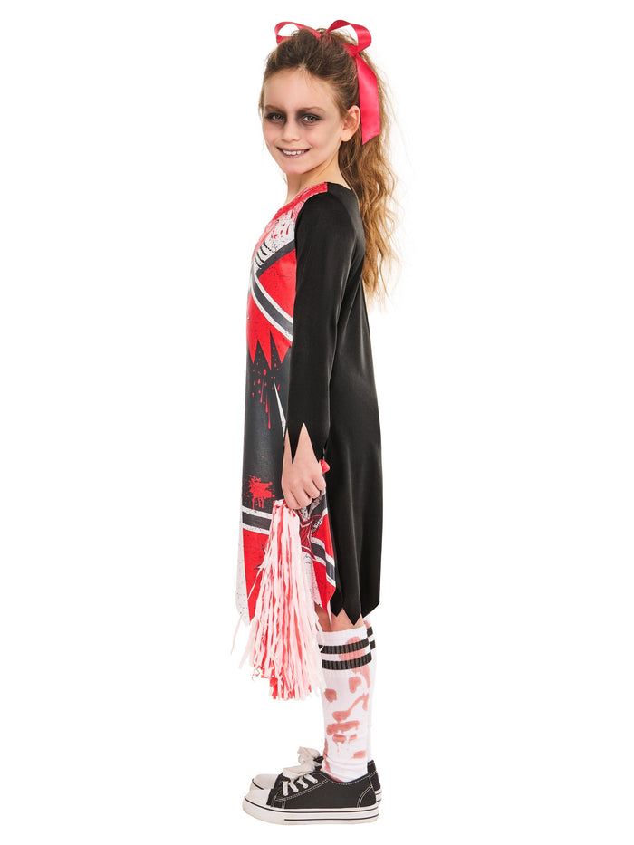 Kids Zombie Cheerleader Costume