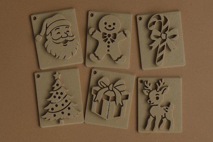 Kinfolk Pantry Christmas Playdough Eco Stamp Set