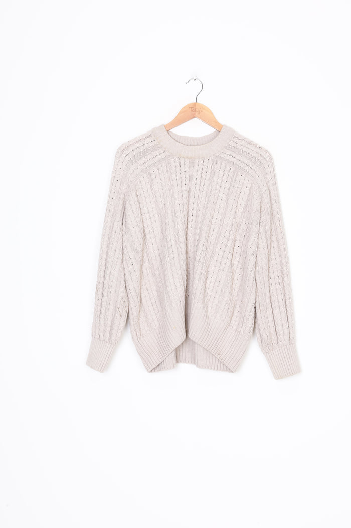 Kowtow Womens Beige Jumper Size M