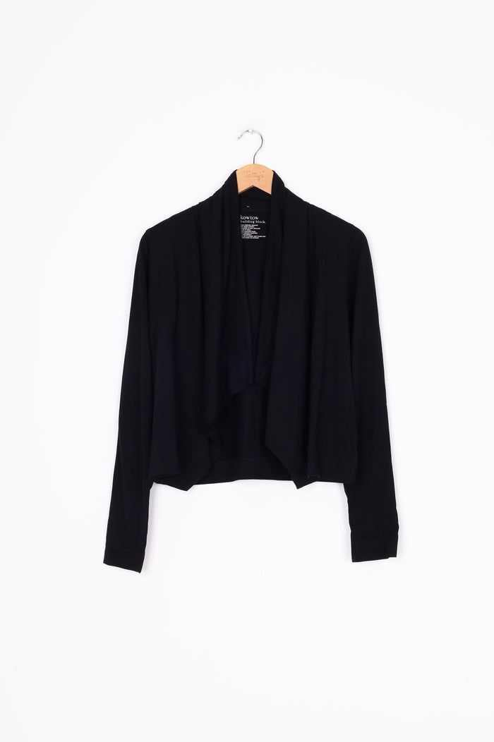 Kowtow Womens Black Cardigan Size S