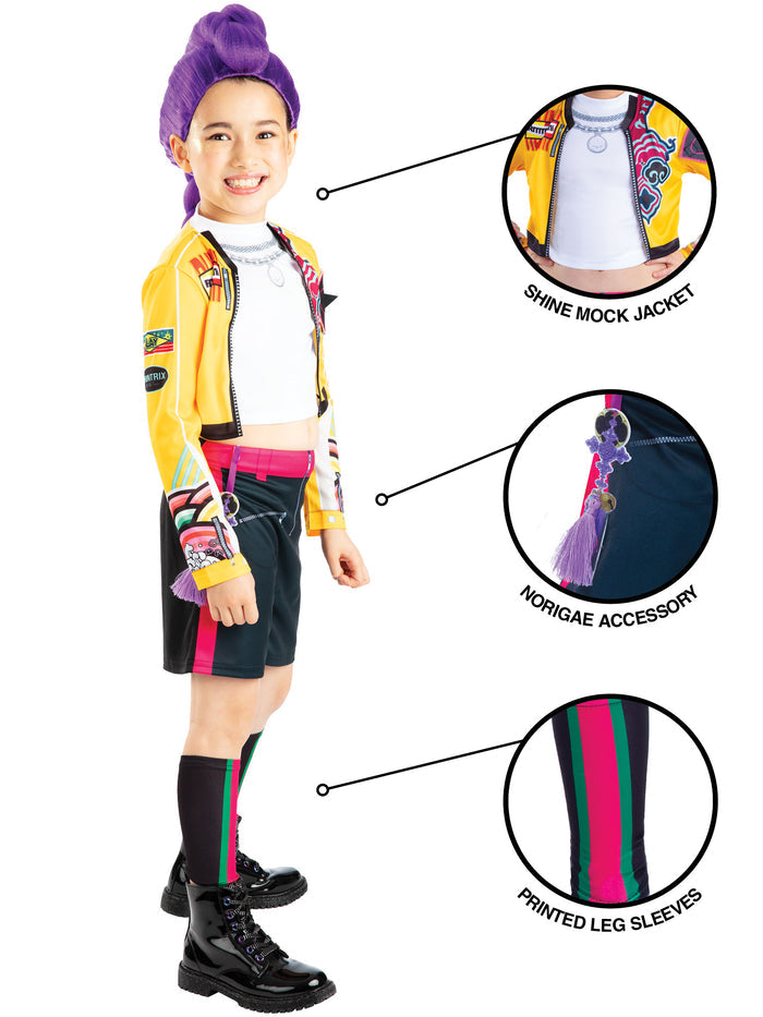 KPop Rumi Demon Hunters Kids Costume