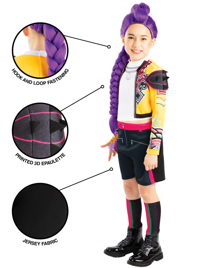KPop Rumi Demon Hunters Kids Costume