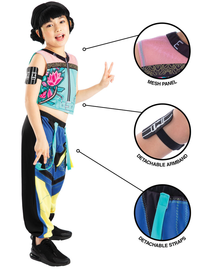 KPop Zoey Demon Hunters Kids Costume
