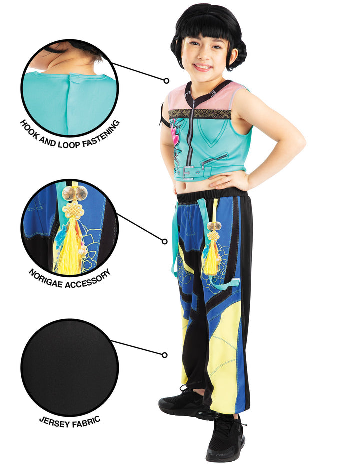 KPop Zoey Demon Hunters Kids Costume