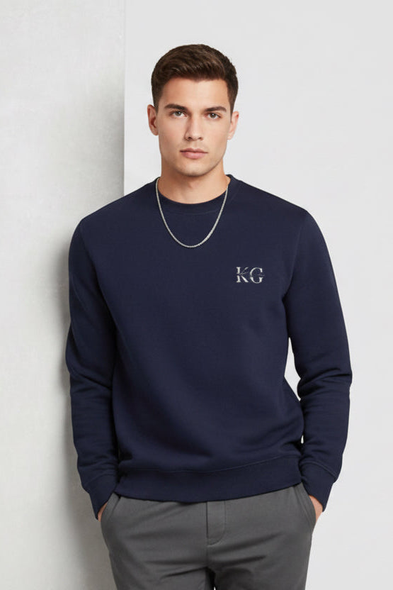S / Navy Blue