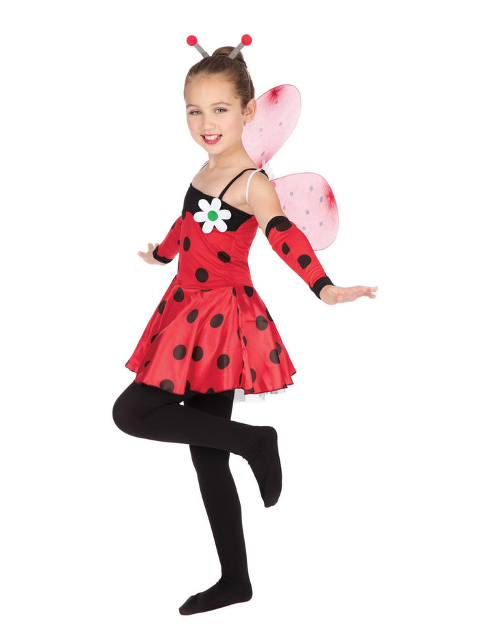 Ladybug Kids Dress Costume