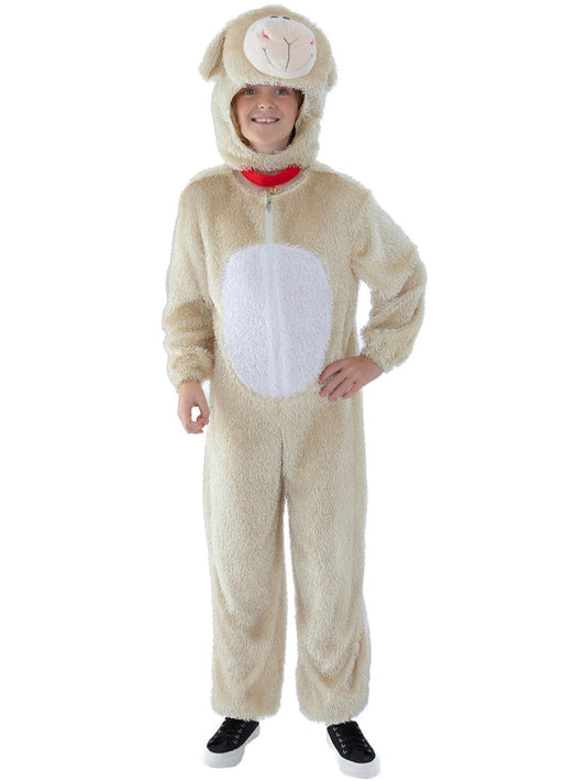 Lamb Costume, Cream, with Jumpsuit & Hood