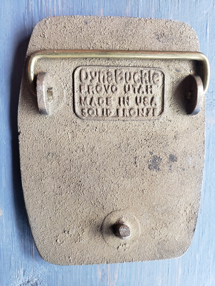 Land & Marine Rental Company belt buckle