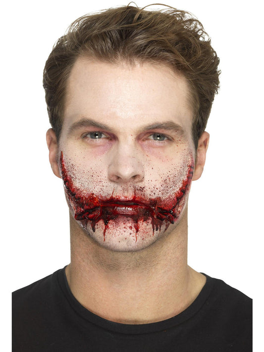 Latex Stitched Smile Prosthetic