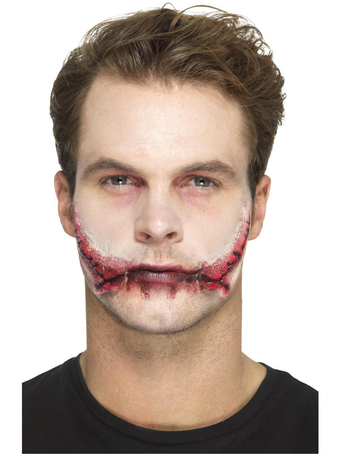 Latex Stitched Smile Prosthetic