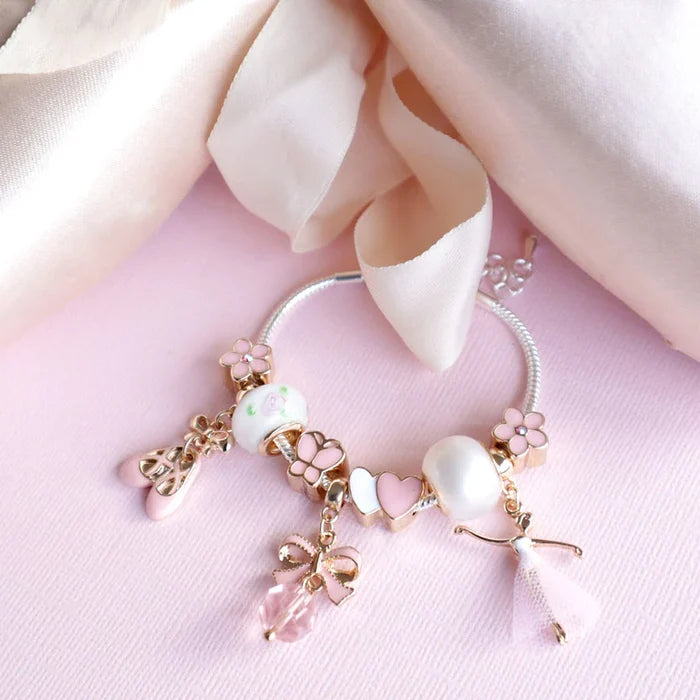 Lauren Hinkley Bella Ballerina Charm Bracelet