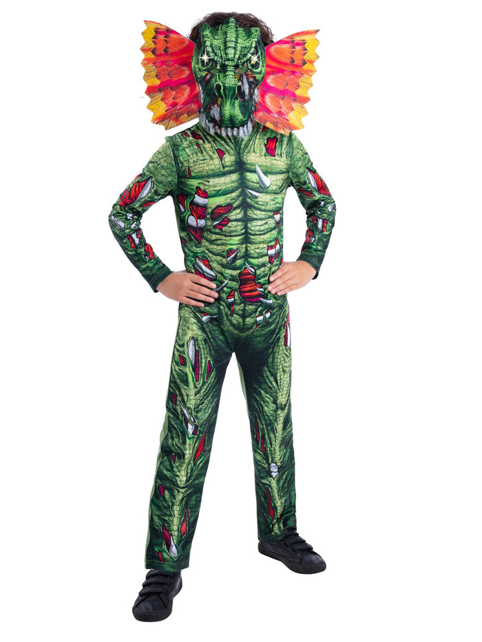 Light Up Zombie Dilophosaurus Dinosaur Costume