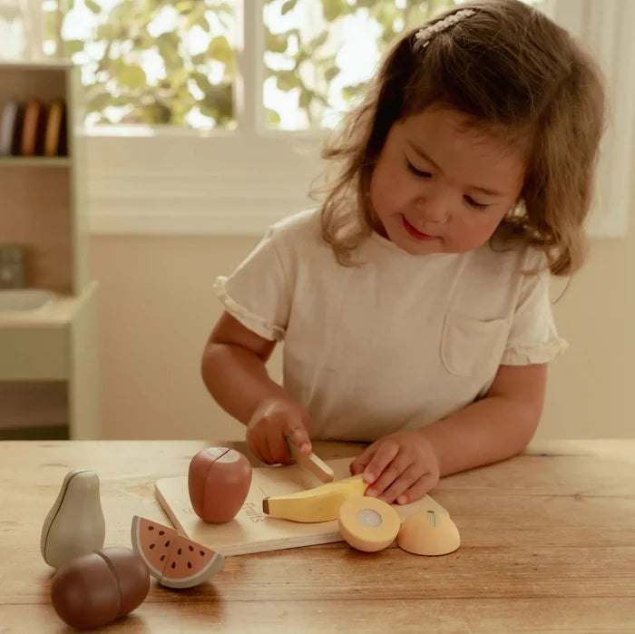 Little Dutch Wooden Cutting Fruit Set
