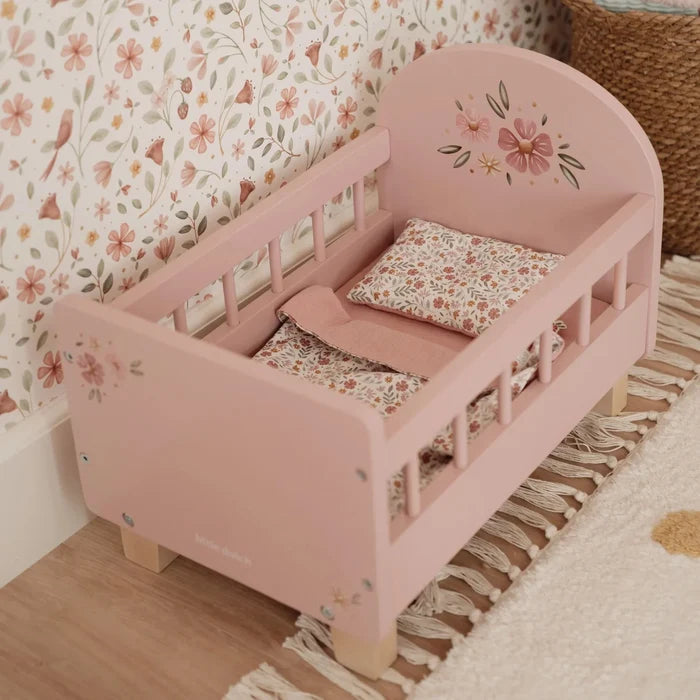 Little Dutch Wooden Doll Bed