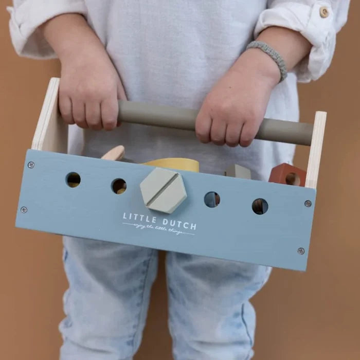 Little Dutch Wooden Toolbox Set