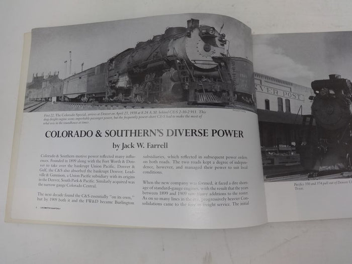 Locomotive Quarterly, Winter 1986 Volume X Number 2