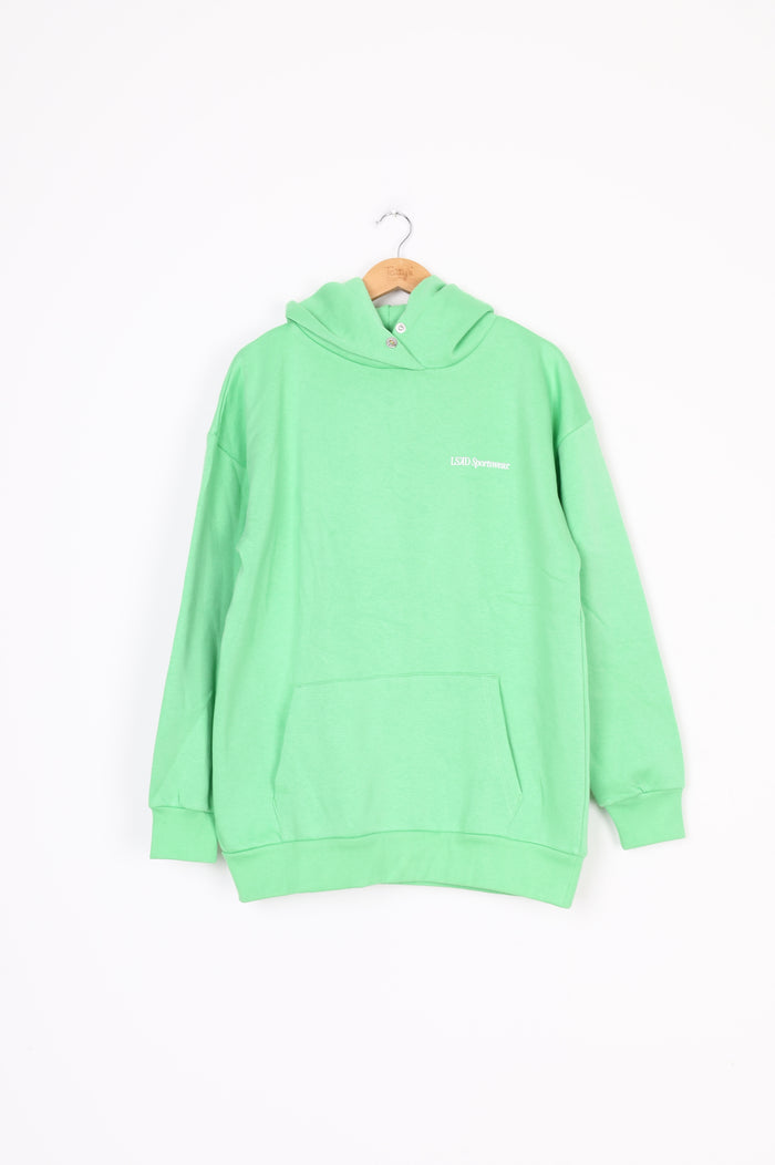 LSKD Womens Green Sweatshirt Size S