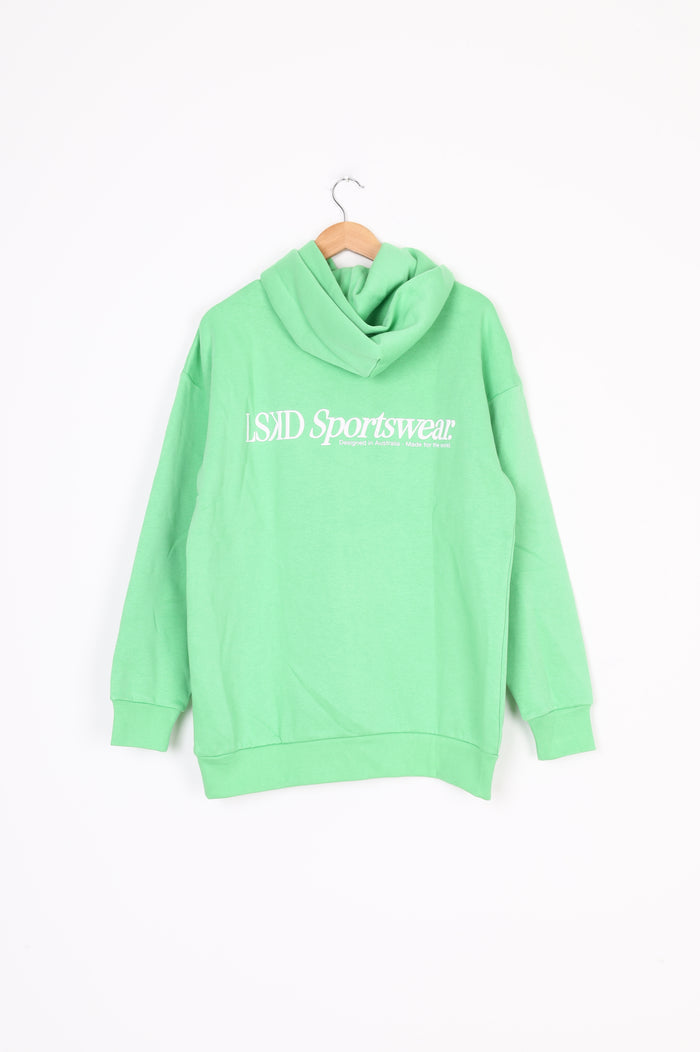 LSKD Womens Green Sweatshirt Size S