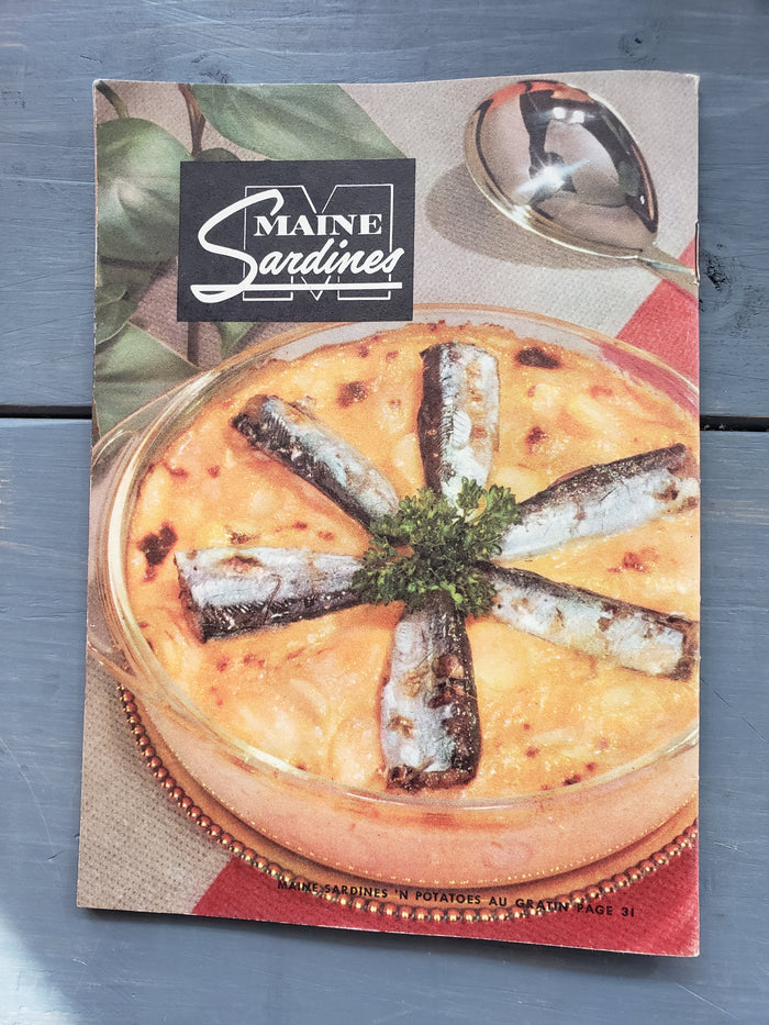 Maine Sardines cookbook